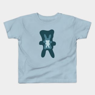 Epoh the Nomad - Blue monochrome Inner Bunny Kids T-Shirt